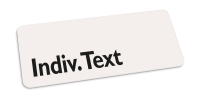 Door-Sign ACRYL | Rundeck individual text
